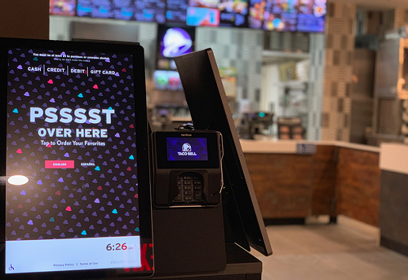 Taco Bell’s self-order kiosks win industry award